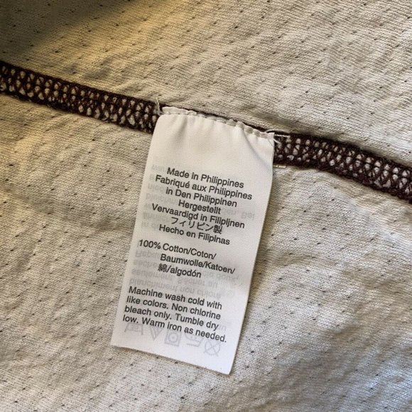 J. Crew Knit Goods Lined Jersey Sweater Pullover 1/4 Zip Cotton Mock Neck L EUC - Picture 8 of 12